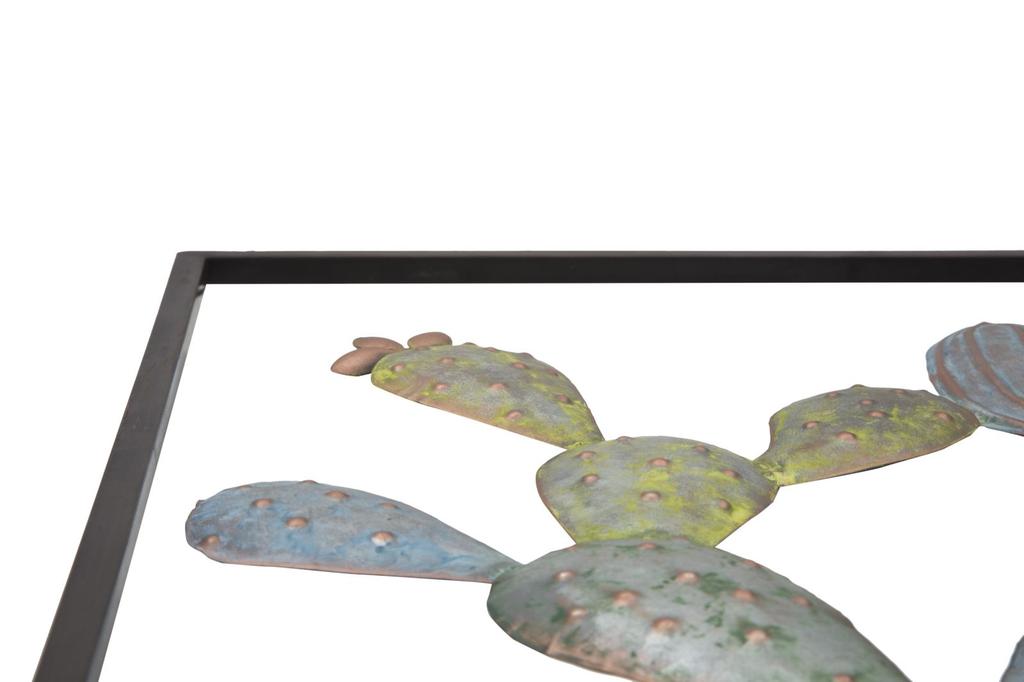 Wall Decoration Cactus-Frame -C- 50X1.3X50 Cm