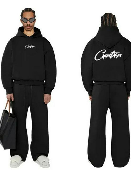 Totenkopfinsel Hoodie & Jogginghosen Set: Trendiger lässiger Stil zum Vatertag