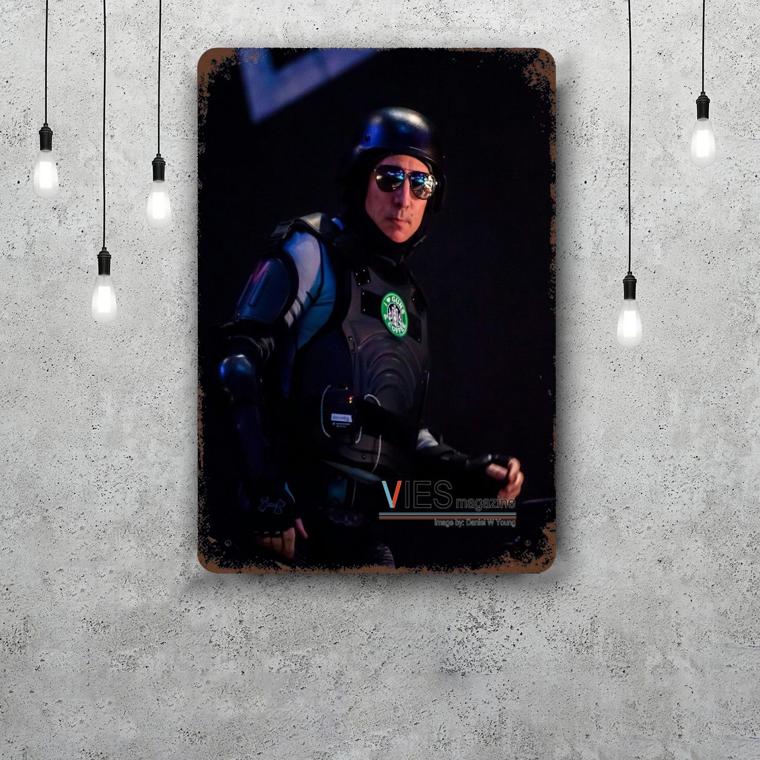 

Maynard James Keenan Decor Vintage Metal Signs Tin Signs Captain Poster Decor for Bar Pub Club Man Cave Wall Decoration 20x30cm（7.8x11.8inch）