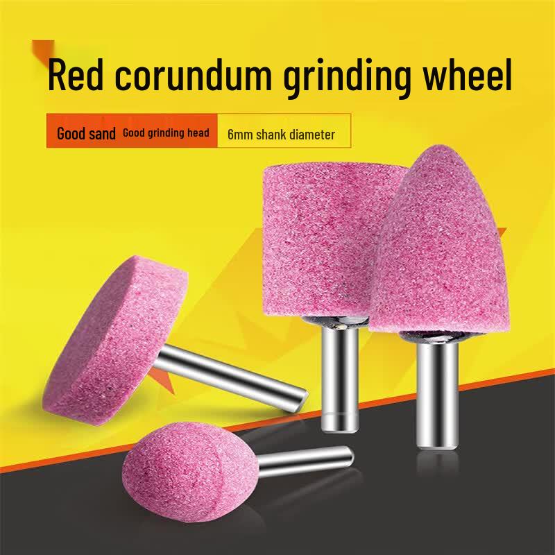 Chrome Corundum Conical Grinding Bit Set
