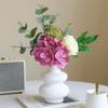Realistic Hydrangea Eucalyptus Flowers Luxury Fake Flower Living Room Decor