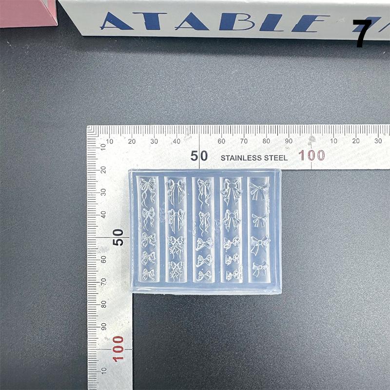 

Торт Крем Юбка Бант Лента 3D Акриловая Форма Украшения для Нейл-арта Дизайн Своими Руками Силиконовая Форма для Нейл-арта Шаблон для Нейл-шармов 7