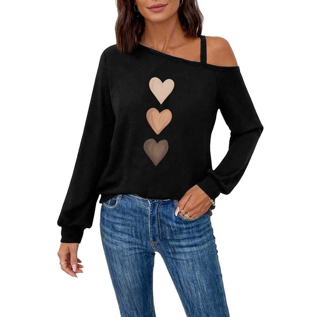 Elegantes, modisches Damen-Langarmtop für Alltag und Freizeit