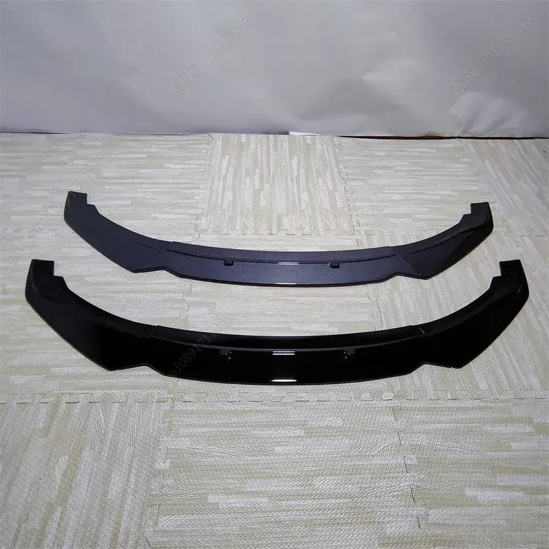 3Pcs For BMW 1 Series F20 F21 116i 118i 120i 2011-2019 Car Front Bumper Lip Spoiler Splitter Diffuser Accessories Body Kit Cover