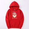Xmas Hoodies Ho Ho Ho Merry Christmas Print Claus
