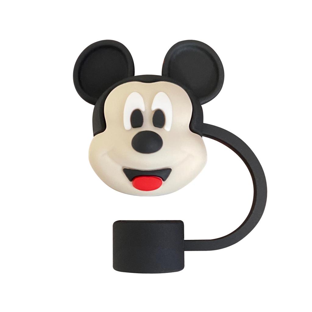 Mickey & Minnie 10mm Reusable Straw Cap Dust Plug