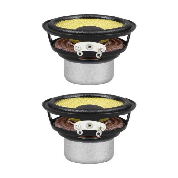 Double Magnetic Enhances 2inch Full Ranges Speaker with 20 Cores Voice Coils And Impact Resistant Cloth Cones 15W for Home