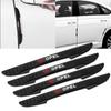 AAHI1 4Pcs Silicone Car Door Rearview Mirror Anti-Collision Bumper Strip Protector Sticker For Opel Astra Insignia Corsa Zafira Antara