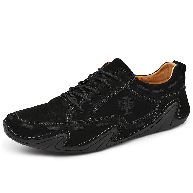 Fashion Men's Casual Shoes Suede Sneakers Luxury Outdoor Moccasins Breathable Shoes Casual Men Driving Shoes Handmade Plus Size Loafers