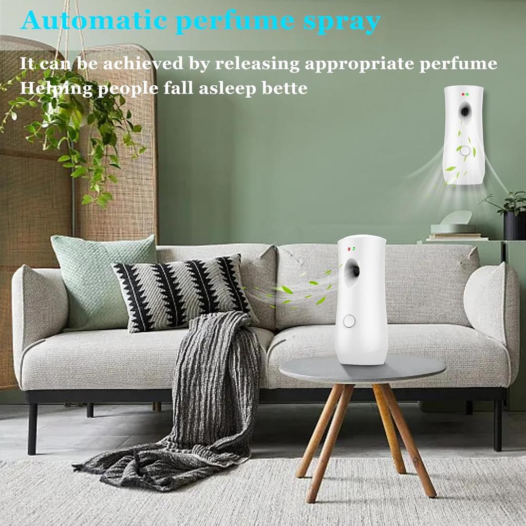 (3-Pack) Automatic Fragrance Dispenser Wall-mounted Aerosol Spray Air Freshener for Hotels, Home, Indoor, Offices, Schools, Restaurants, Commercial