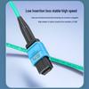 Shengwei MPO-LC 8-Core OM4 Fiber Optic Patch Cable