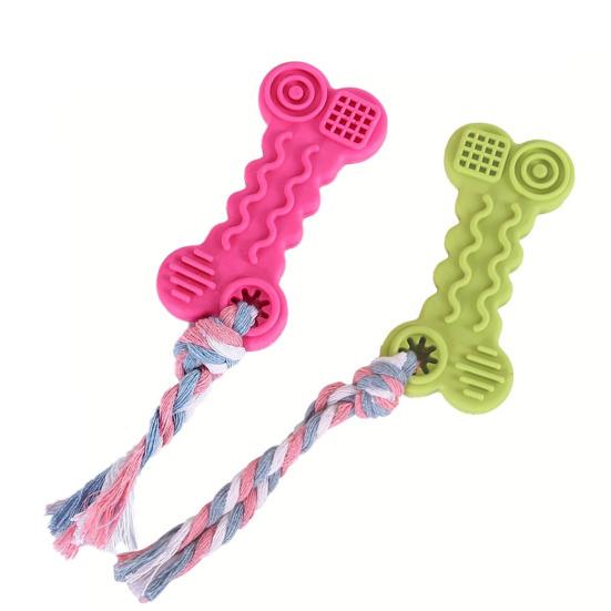 Hund Kauen Spielzeug Zähne Reinigung Puzzle Robust Zahnen Hund Cookies Geformt Spielzeug für