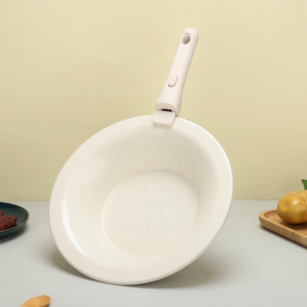 Aluminum Zinc Zinc Alloy Nonstick Pan Ceramic Coating Grill Pan Universal Skillet Breakfast