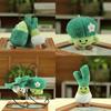 Adorable Vegetable And Fruit Plush Toys Broccoli Cabbage Corn Green Onion Realistic Stuffed Dolls