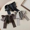 Dyeing Bow Banana Clip High Ponytail Hair Clip Original Twist Clip High-End Temperament Vertical Clip Hair Clip Female