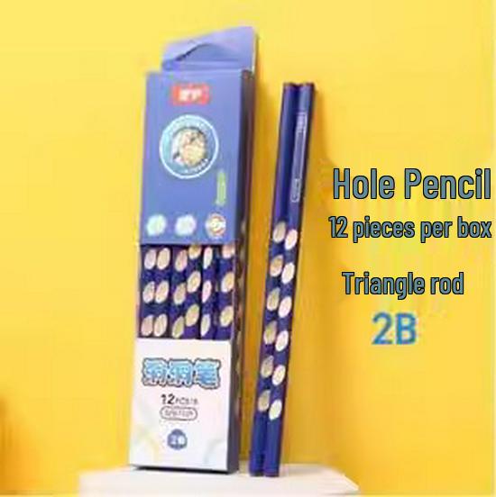 Black Technology Student Eternal Pen: Automatic, Continuous Core Pencil - No Sharpening Needed, Perfect for Children's Learning.