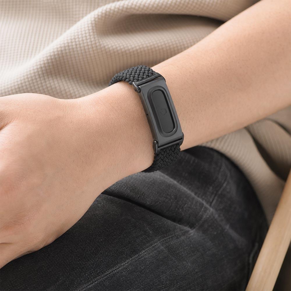 Nylon-Armband für Google Fitbit Air Band Fitness-Tracker Austauschbares Armband Verstellbares Magnetarmband Für Google Fitbit Air Armband