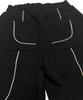 Aseuteleuwoldeu Symbol Logo Two-Tuck Cotton Track Pants (Black)