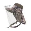 Men's Sun Protection Fishing Hat Outdoor Head Face Mask Hat Net Cover Anti-mosquito Cover Mosquito Net Cap Travel Breathable