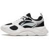 Li Ning Comfortable Textile, Synthetic Leather Cushioning Slip Resistant Abrasion Resistant Low top Running Shoes ARSS058-3