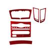 Red Carbon Fiber Central Console Cover Trim For Infiniti FX35/37/50 QX70