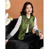 Kebeier New Chinese Style Retro Floral Vest for Women