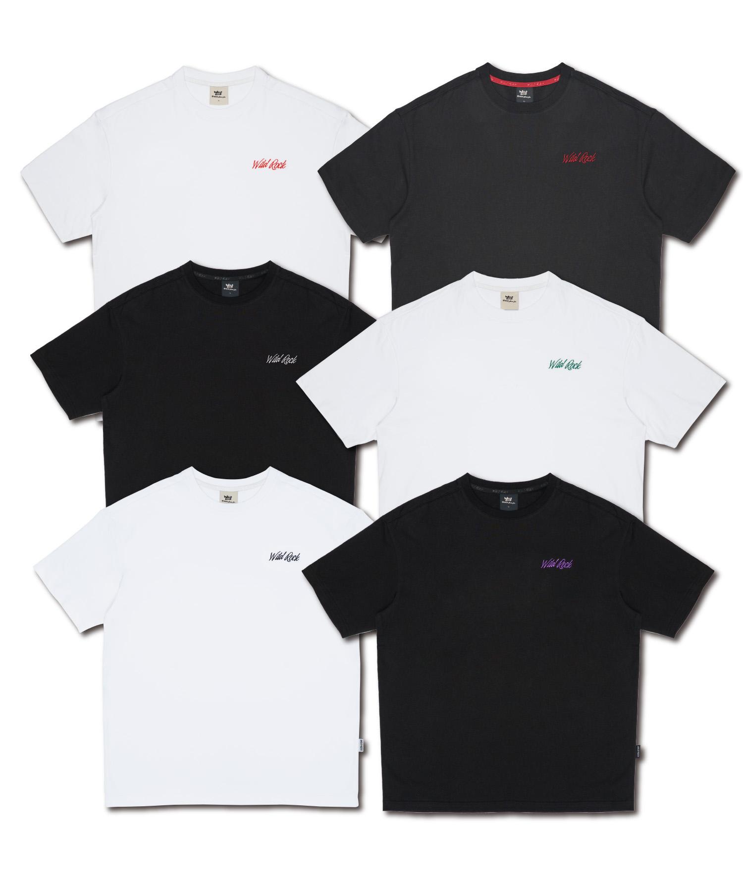 Wild Rock Embroidered Logo Classic T-Shirt M