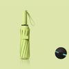 Fully Automatic Three-fold Business Men's 61-bone Umbrella, Strong Wind and Rain-resistant Parasol Advertising Customization