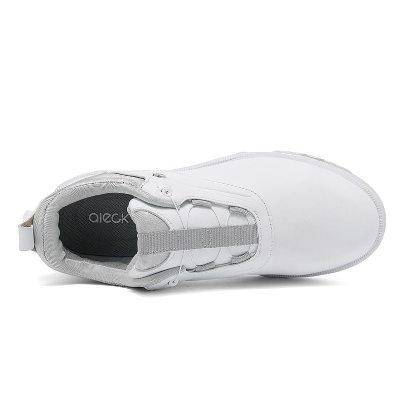 Professional Golf Shoes for Men Outdoor Leather Sneakers Big Size Black White Man Fashion Soft Golf Walking Shoes