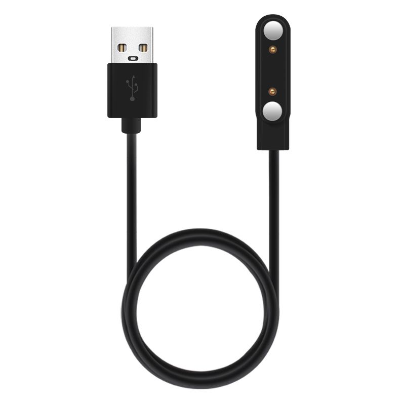 

Watch Charger Data Cable Xiaomi Hey Hey Magnetic Type USB Cable LS16 Smart Sports Watch Fast Charge Line Charging Set USB Power Cord Watch Bracelet Black charging cable Applicable: Haylou Solar Plus