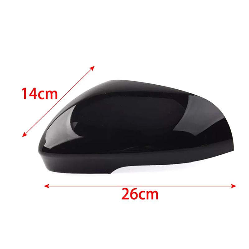 1 Pair Side Mirror Cap Cover For Jaguar XJ XJR XF XFR XFR-S XK XKR XKR-S I-Pace XE-A87Q