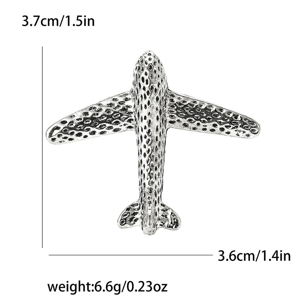 Japan And South Korea High-End Creative Alloy Smooth Plane Brooch Fashion Versatile Men'S And Women'S Suit Coat Corsage Jewelry Pin