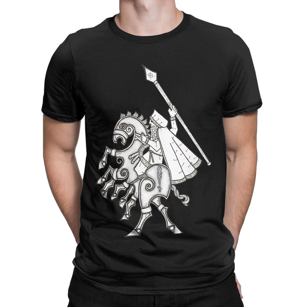 Odin On Sleipnir Novelty 100 Cotton Tshirt Sleipnir Tees Tops For Unisex