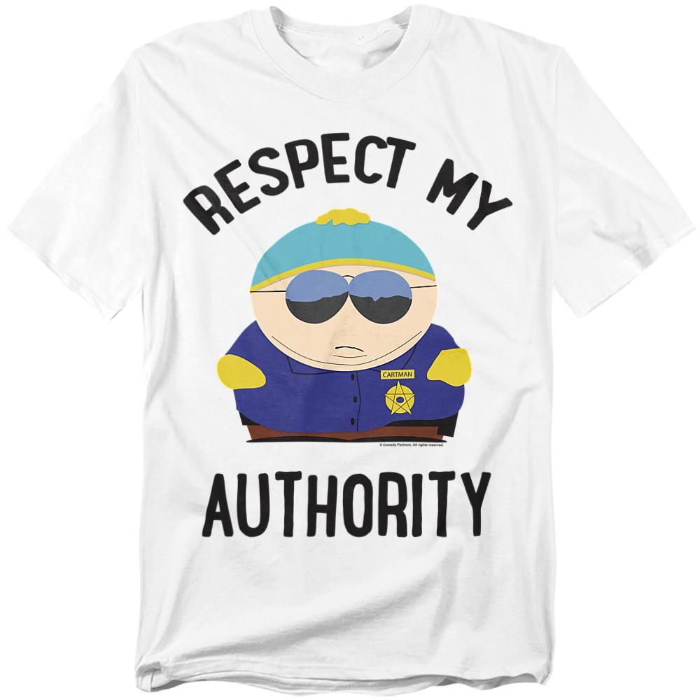 South Park Respect T-Shirt S-5XL White XL