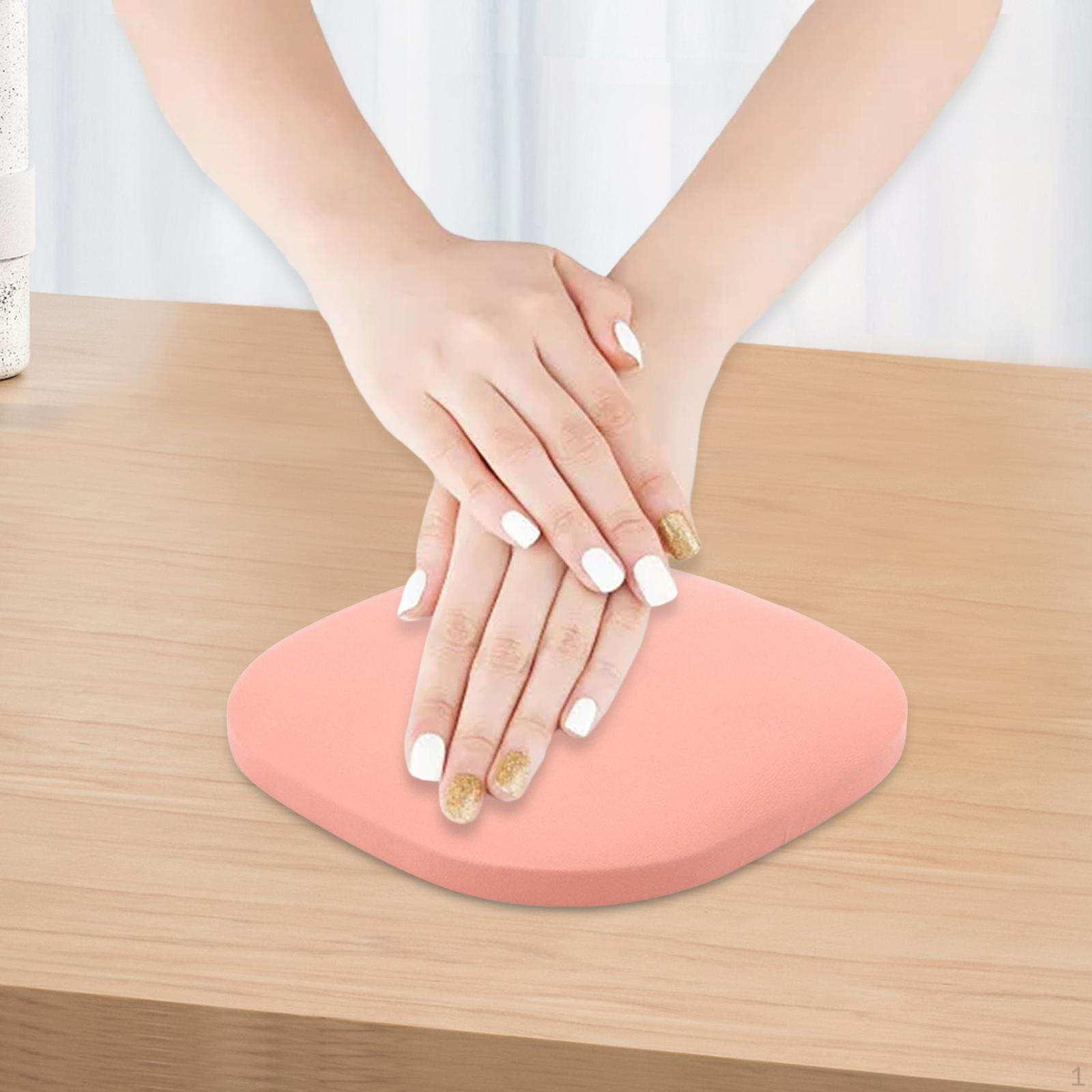 

Comfortable Nail Arm Support Pillow for Salon Manicure - Ergonomic Design Long Art Care розовый