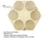 Wall Mount Golf Ball Holder Honeycomb Display Wooden Hexagonal Show Collector Stand Rack Decoration Enthusiasts Gift Easy to Install