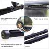 2Pcs Roller Side Window Sun Protection Shade 15 Inch Car Retractable Roller Sunshade with Suction Cup Roller Automobile Sunshade