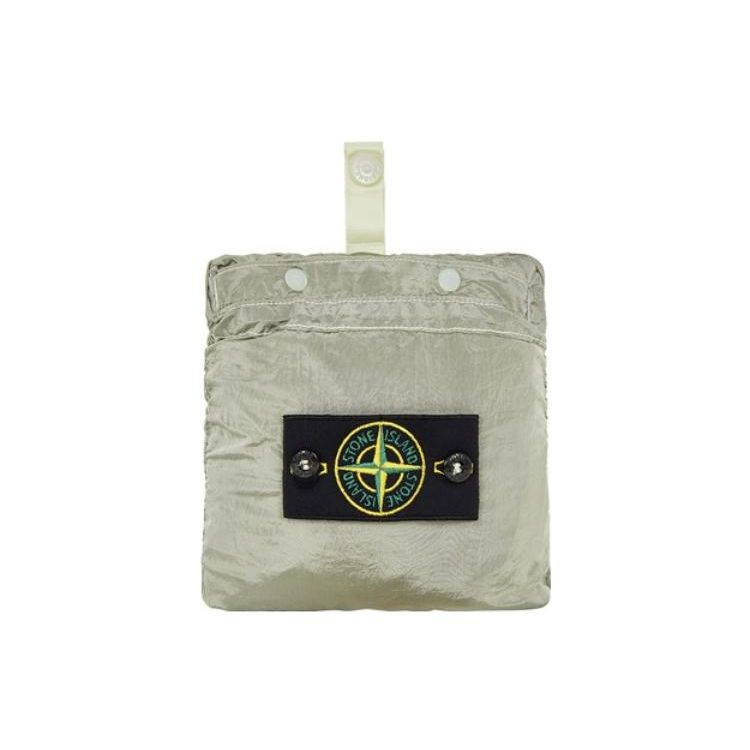 STONE ISLAND SS22 Solid Color Foldable Jacket Autumn Men Jacket Green 761512321-V0052