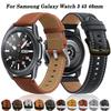 For Samsung Galaxy Watch 3 45 46mm Strap 22mm Original Leather Bracelet Smart Watchbands Wristband For Huawei Watch GT2/GT3 46mm