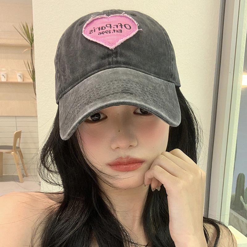 Chic Brown Baseball Cap With Simple Design And Sunshade Function For Women