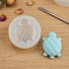 2Pcs Cute Turtle Crab Mold Food-Grade Silicone Mold Chocolate Resin Soap Mold Easy-Release Reusable Baking Mold for Cake Decor Decompression Toy