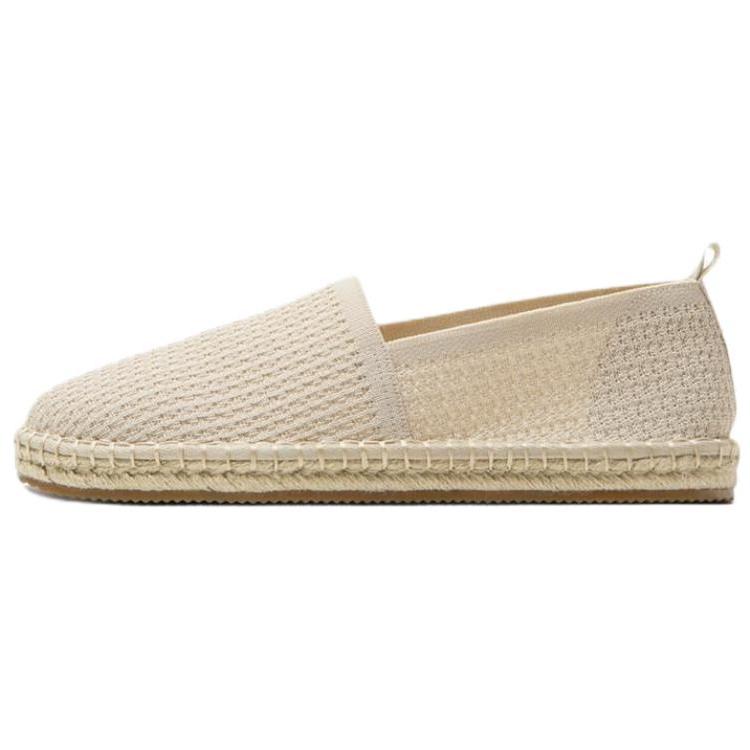 Zara Cotton Lightweight Vintage Knitted Fabric Fisherman Shoes Men Shoes White 12740520719