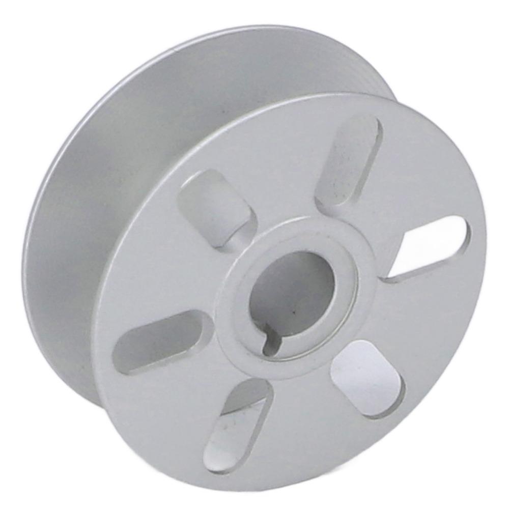 Alumina Sewing Machine Bobbin 28MM Diameter 6 Hole 6 Hole Bobbin High Strength Sturdy Stainless Steel Bobbin Professional Sewing