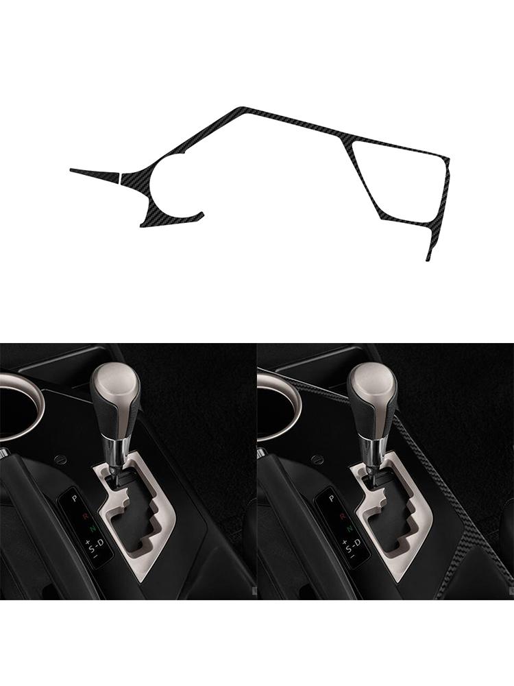 Black For Toyota RAV4 2013-2015 Car Interior Button Panel Decoration Protection Carbon Fiber Sticker Auto Styling Accessories