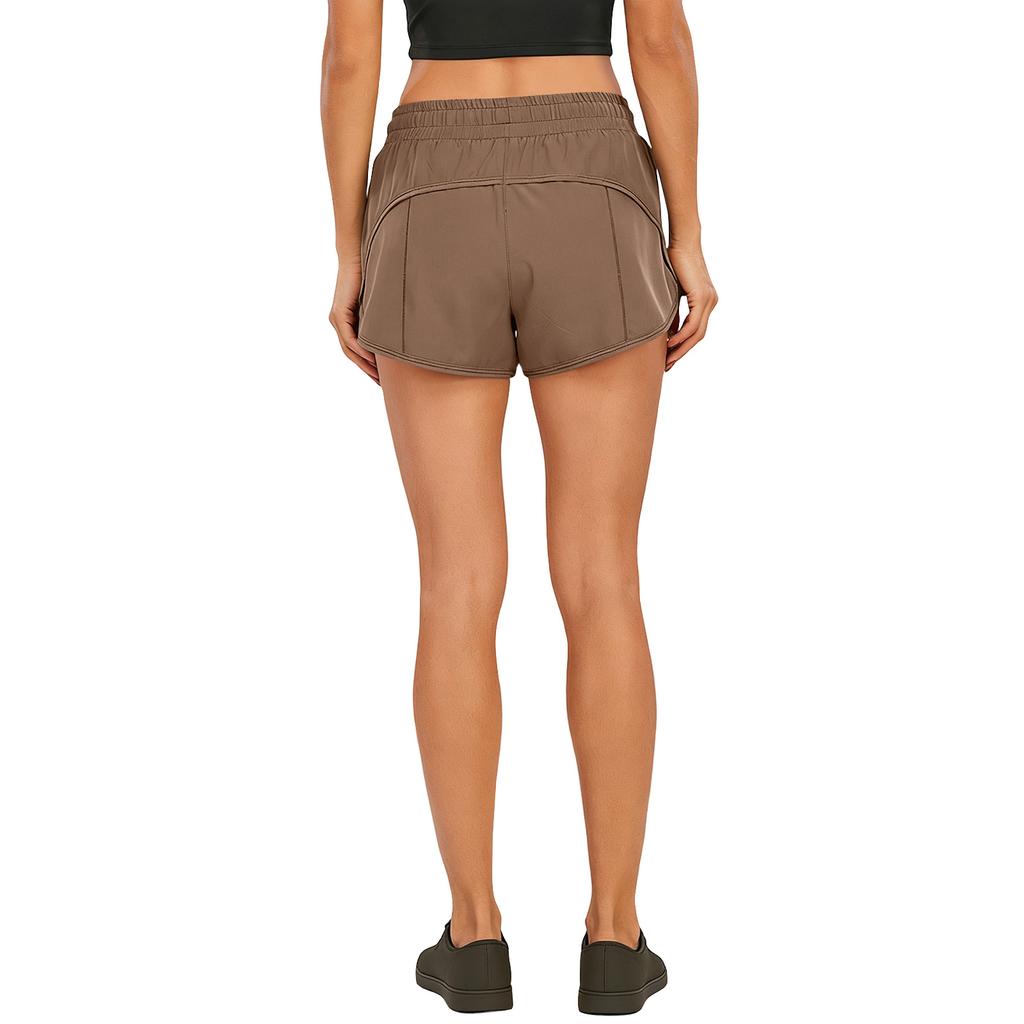 Women's Casual Loose Color Pants Pocket Utility Shorts