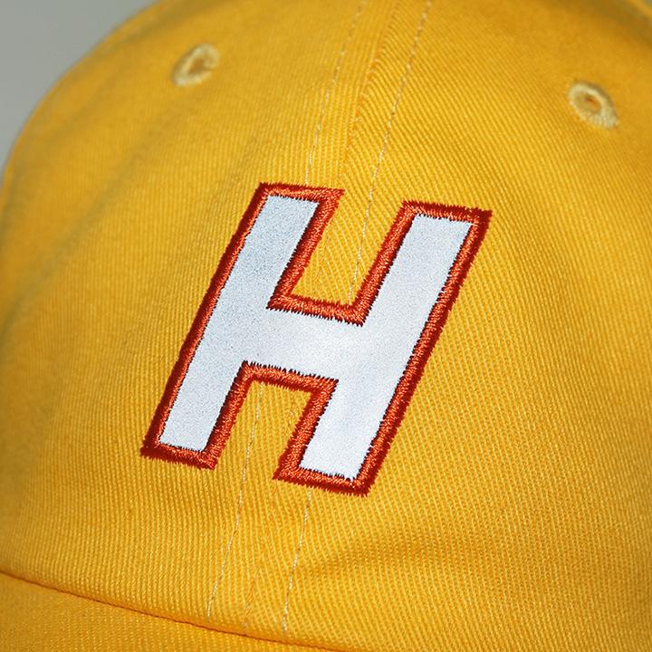 Heiteo H Logo Reflective Ball Cap Yellow