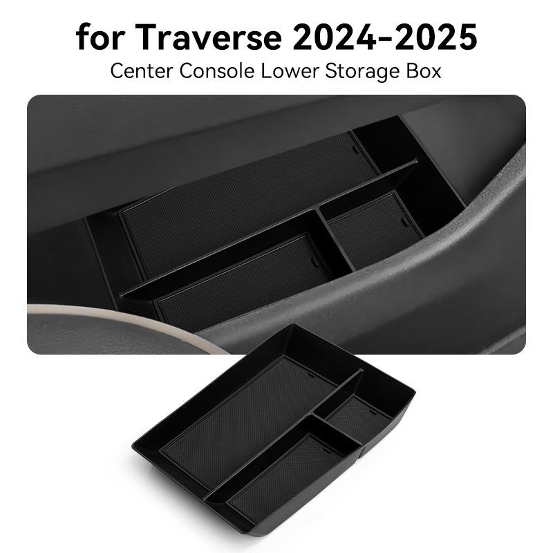 For 24 Chevrolet Traverse central control lower box storage box GMC Acadia automotive supplies 24 GMC Acadia