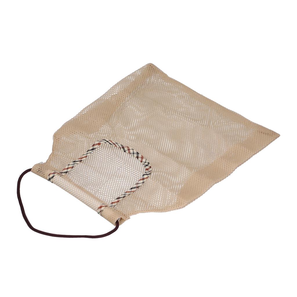 Woven Mesh Bag Cotton Mesh Shopping Bag Reusable Mesh String Fruit Tote Bag Fashion Portable Beach