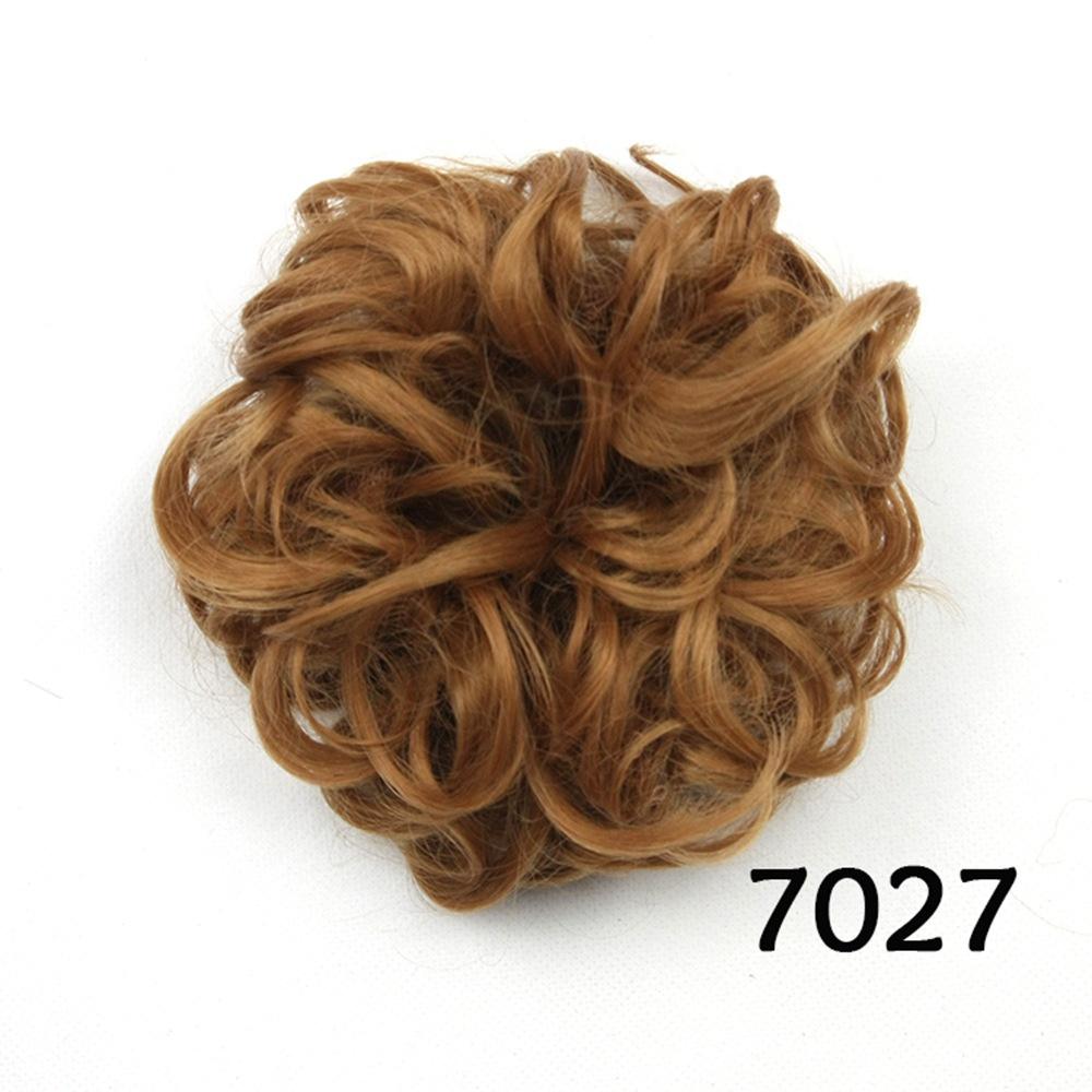 Cheap Hairpiece For Women Elastic Scrunchies Hair Piece Hair Tail Afro Ponytail Accessory