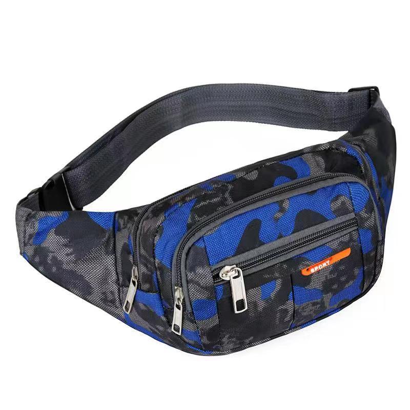 Mehrschichtige Camouflage-Geldbörse für Herren und Damen aus wasserdichtem Oxford-Stoff, für die Kasse, zum mobilen Radfahren und für den Sport